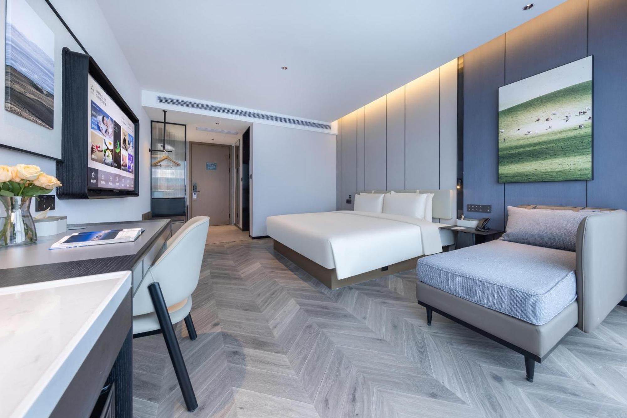 Atour Hotel Wuhan Chuhe Han Street Hongshan Plaza Exteriör bild